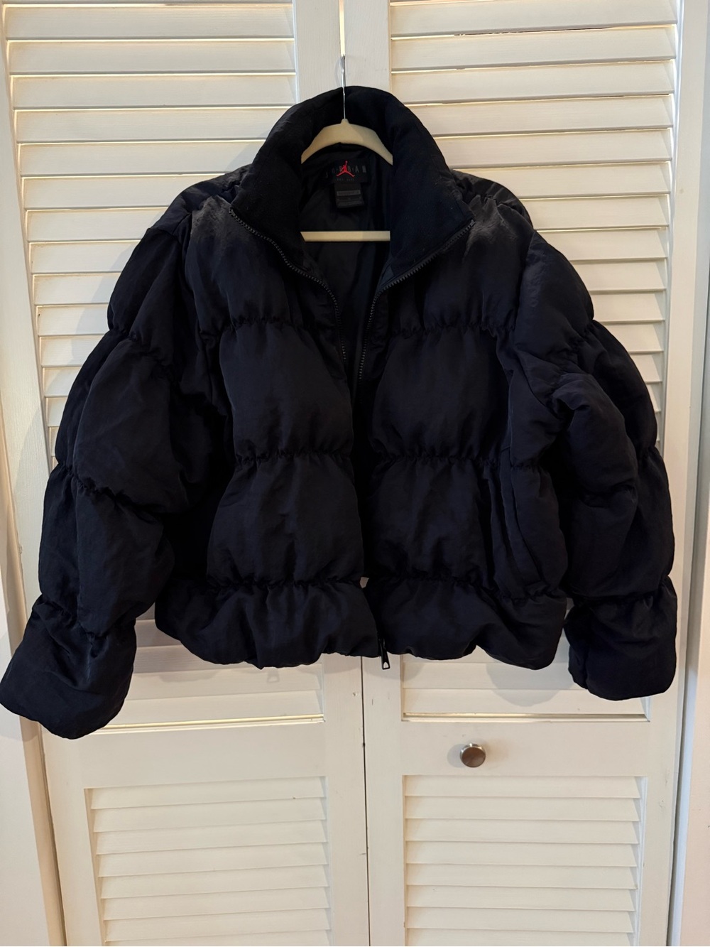 Jordan women’s oversized crop puffer